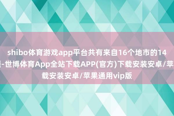 shibo体育游戏app平台共有来自16个地市的144名选手干预-世博体育App全站下载APP(官方)下载安装安卓/苹果通用vip版