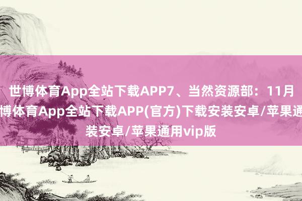 世博体育App全站下载APP7、当然资源部：11月11日-世博体育App全站下载APP(官方)下载安装安卓/苹果通用vip版
