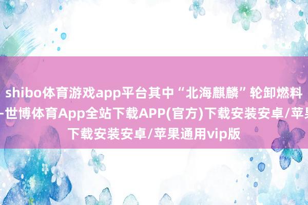 shibo体育游戏app平台其中“北海麒麟”轮卸燃料油57000吨-世博体育App全站下载APP(官方)下载安装安卓/苹果通用vip版