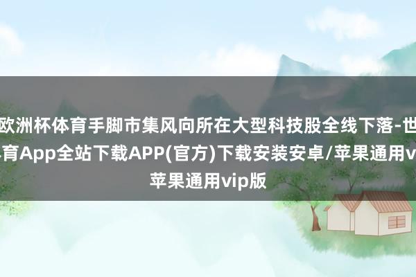欧洲杯体育手脚市集风向所在大型科技股全线下落-世博体育App全站下载APP(官方)下载安装安卓/苹果通用vip版