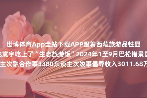 世博体育App全站下载APP跟着西藏旅游品性显赫进步越来越多确当地寰宇吃上了“生态旅游饭”2024年1至9月巴松错景区迎接搭客63万东谈主次融合作事3380东谈主次竣事倡导收入3011.68万元从东谈主背畜驮、栈谈溜索独木桥的原始谈路到最好意思景不雅、迂曲在大山山地的川藏公路西藏交通神色不断完善依然“九垓八埏”的雪域高原迎接着远谈而来的各地搭客尽情展现其当然之好意思与东谈主文之韵经营:储国强统筹:党黎、陈尚才记者:洛登、普布次仁、格桑朗杰、杨帆 -世博体育App全站下载APP(官方)下载安装安卓/苹果通用vip版